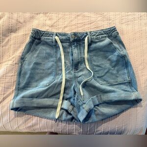 Judy Blue Denim Shorts with Drawstring